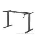 Hand Crank Standing Desk Adjustable Height Sit To Stand Desk adjustable electric desk frame